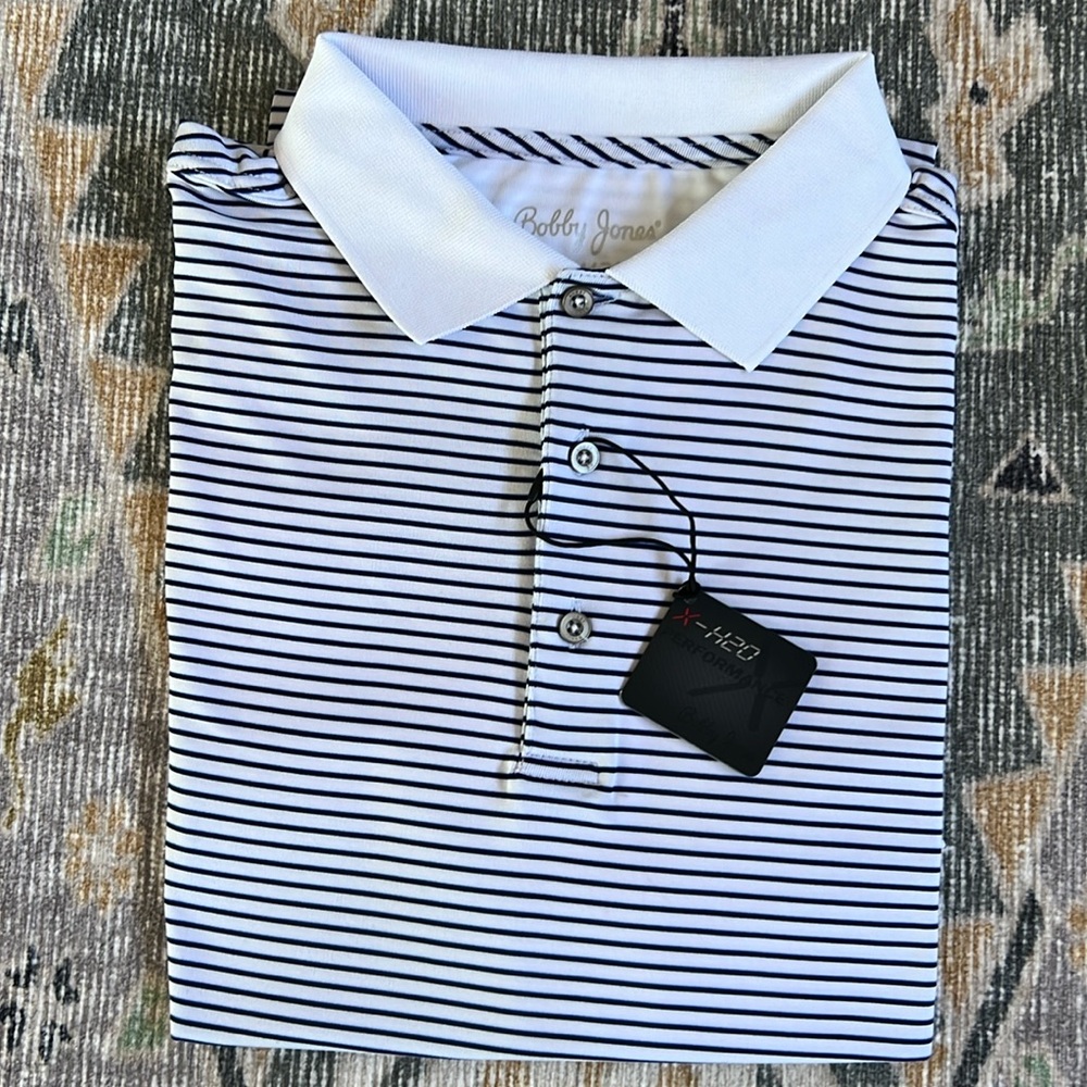 Bobby Jones collared short sleeve golf shirt
